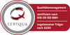 CERTQUA-Logo AZAV CERTQUA-Logo für Träger- und AZAV-Zertifizierung
